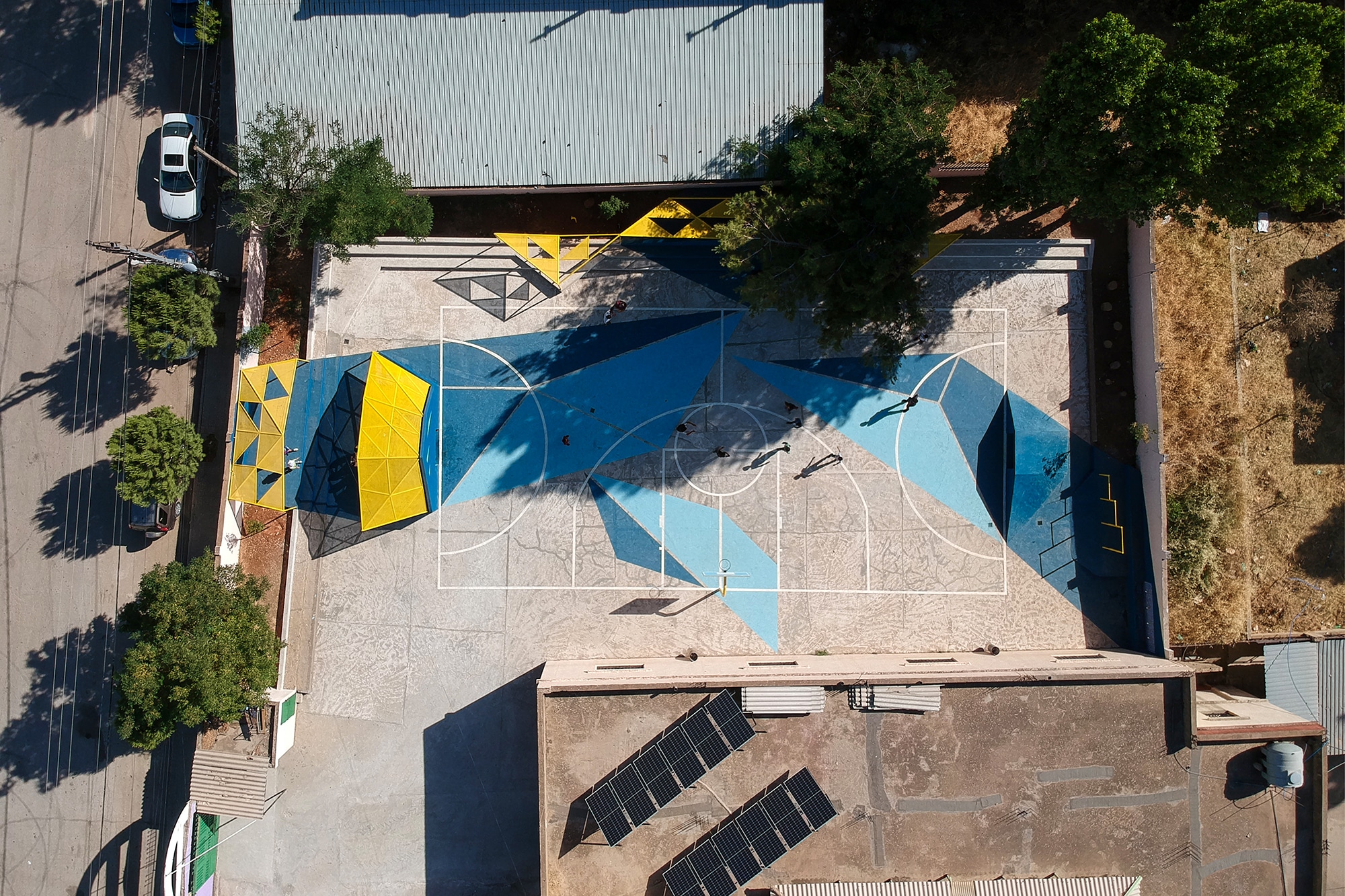 Kamed El Laouz School Courtyard Rehabilitation Kamed El Laouz, Lebanon 